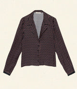 JULIANA TOP -- CARDINALE FOULARD