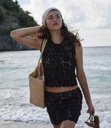 MARITZA SKIRT -- BLACK