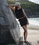 MARITZA SKIRT -- BLACK