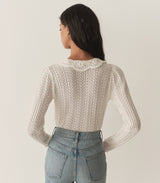 MARTINA CARDIGAN -- PALE LILY